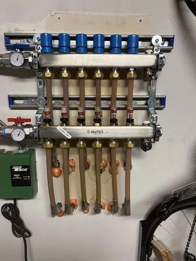 Plumber performing Leak Detection at a residential property in Littleton